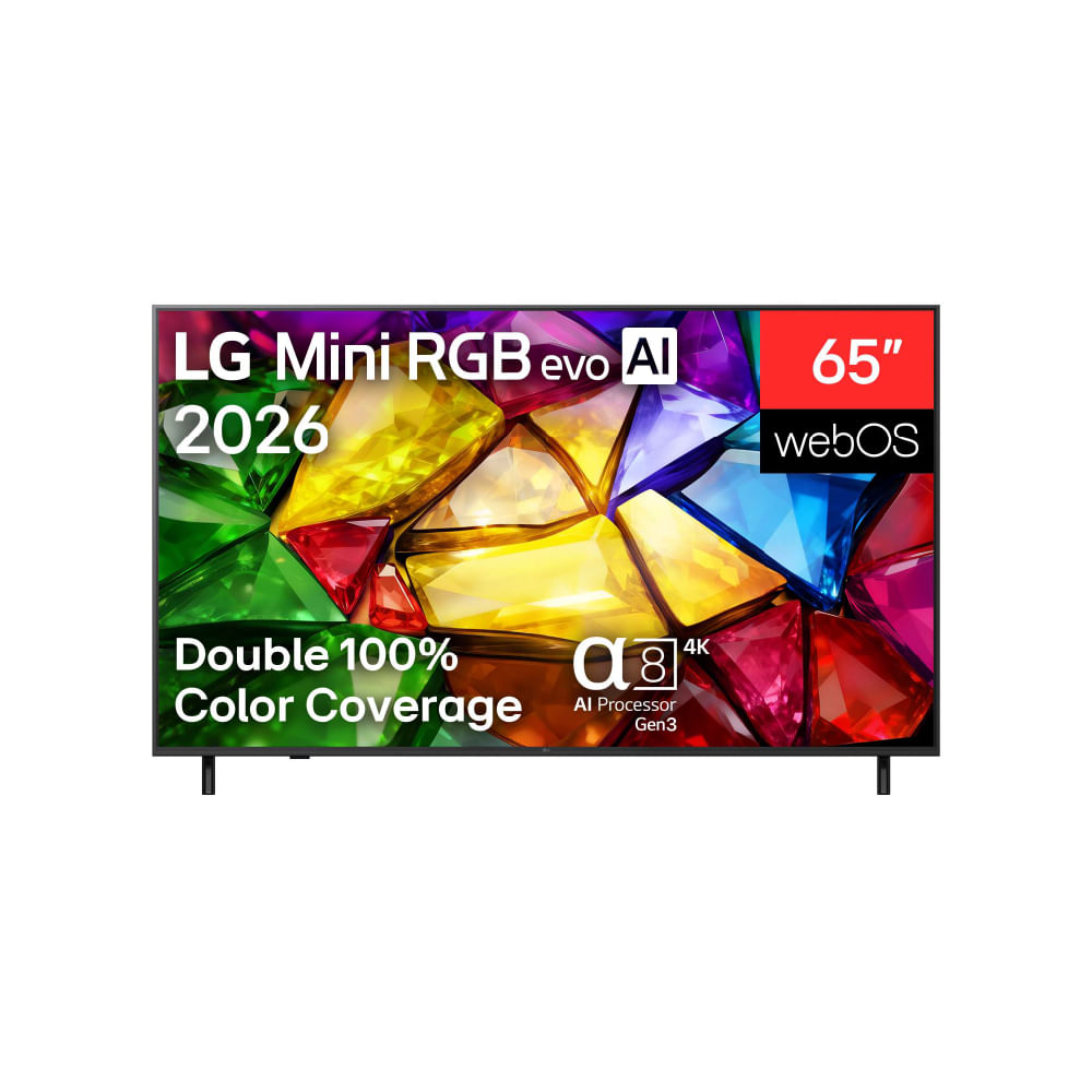 Televisor LG 65"" Mini RGB evo AI MRGB85 4K Smart TV 2026