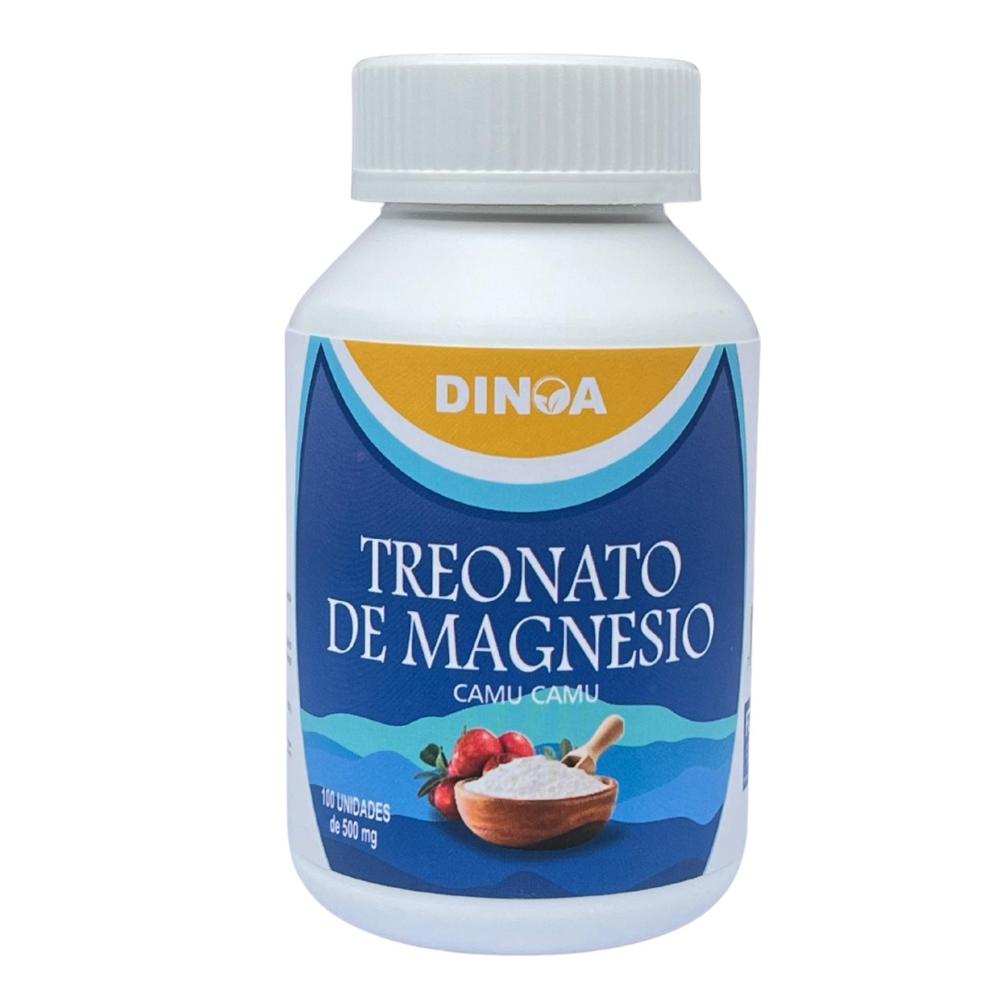 Treonato de Magnesio Dinoa Cápsulas 100 -Soporte cognitivo y mental