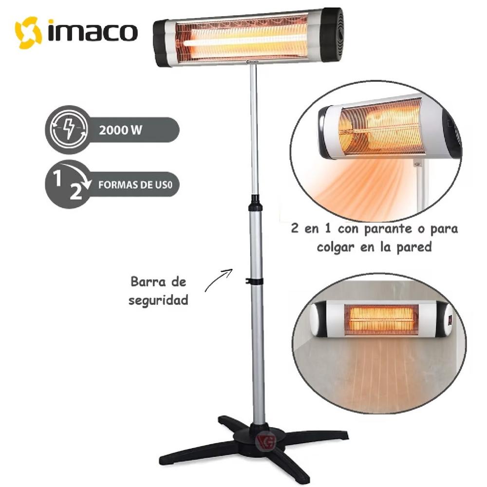 Calentador de Patio IMACO 2000W - PH2000