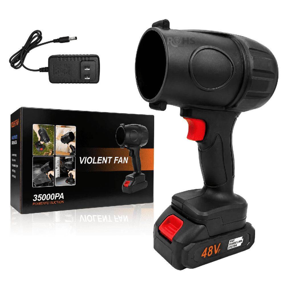Soplador De Aire 48V Con Batería Recargable Y Cargador