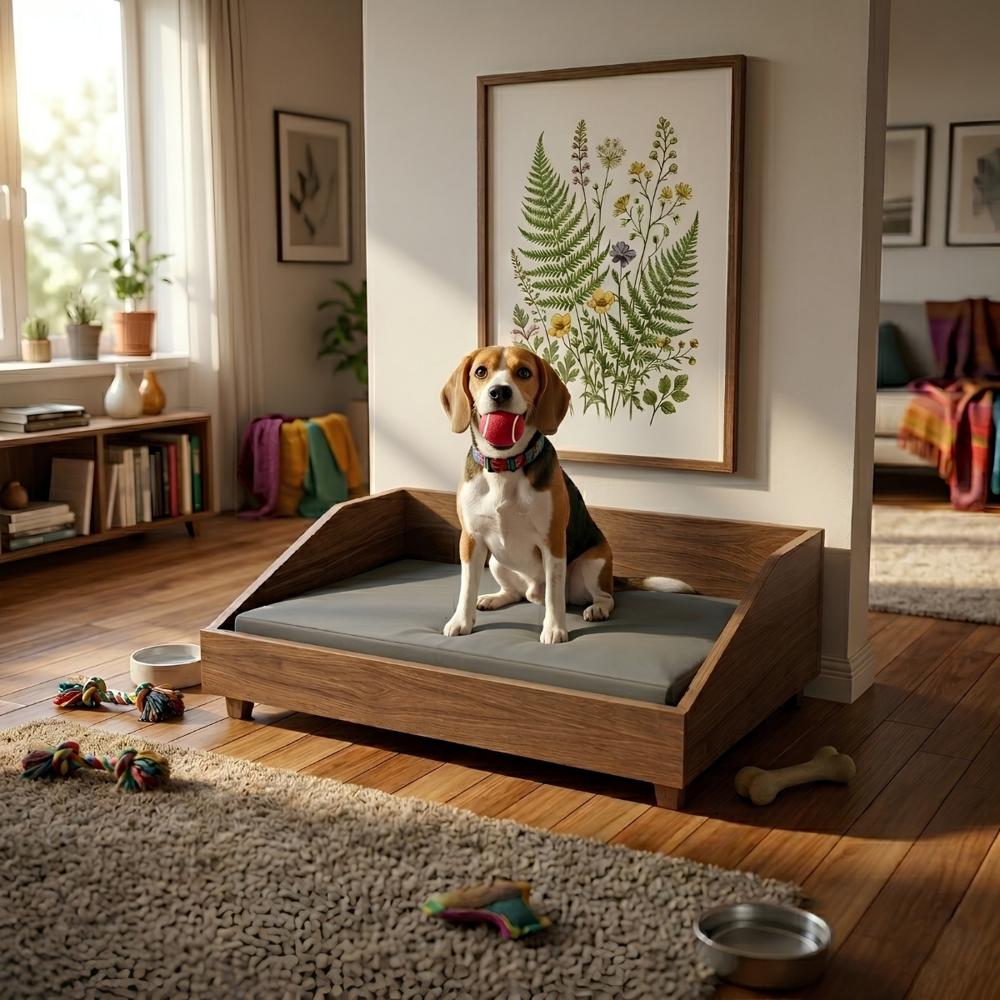 Casa para mascotas Rafa Marrón | Masiva Home
