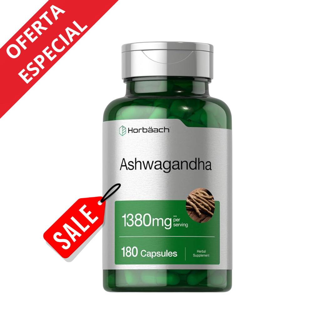 ASHWAGANDHA HORBAACH 1380 MG 180 CAPSULAS