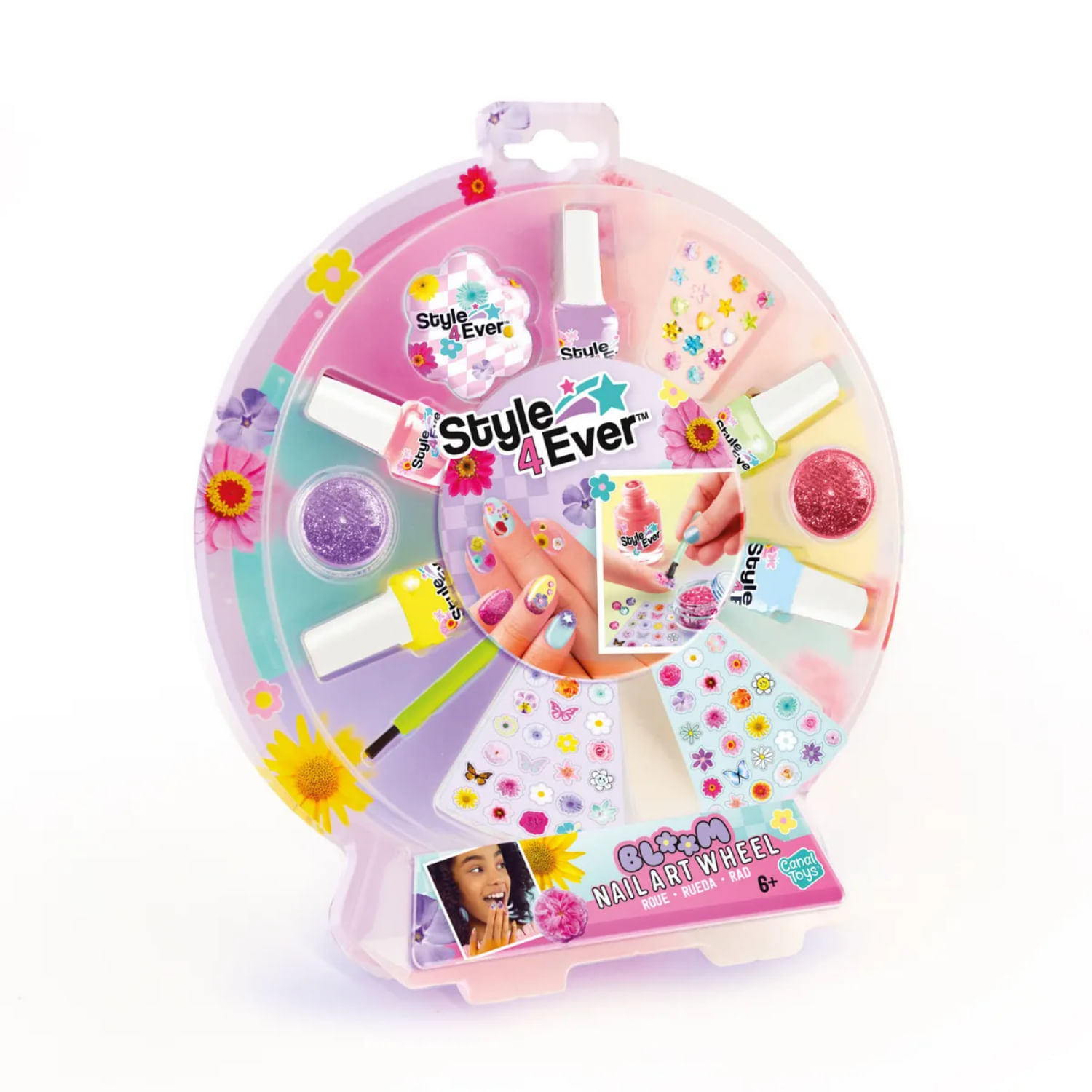 Nail Art Wheel Canal Toys