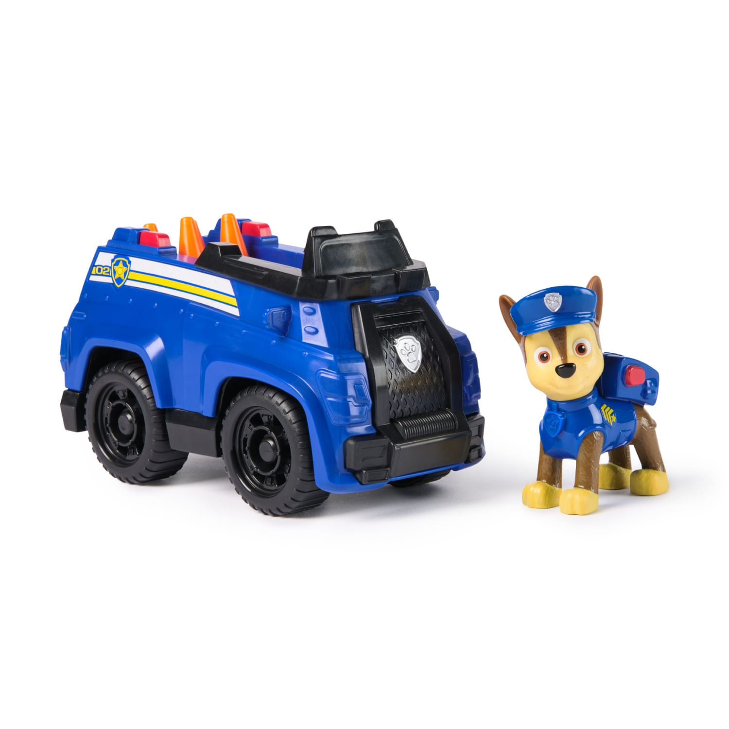 Vehículo Básico Con Figura Chase Paw Patrol