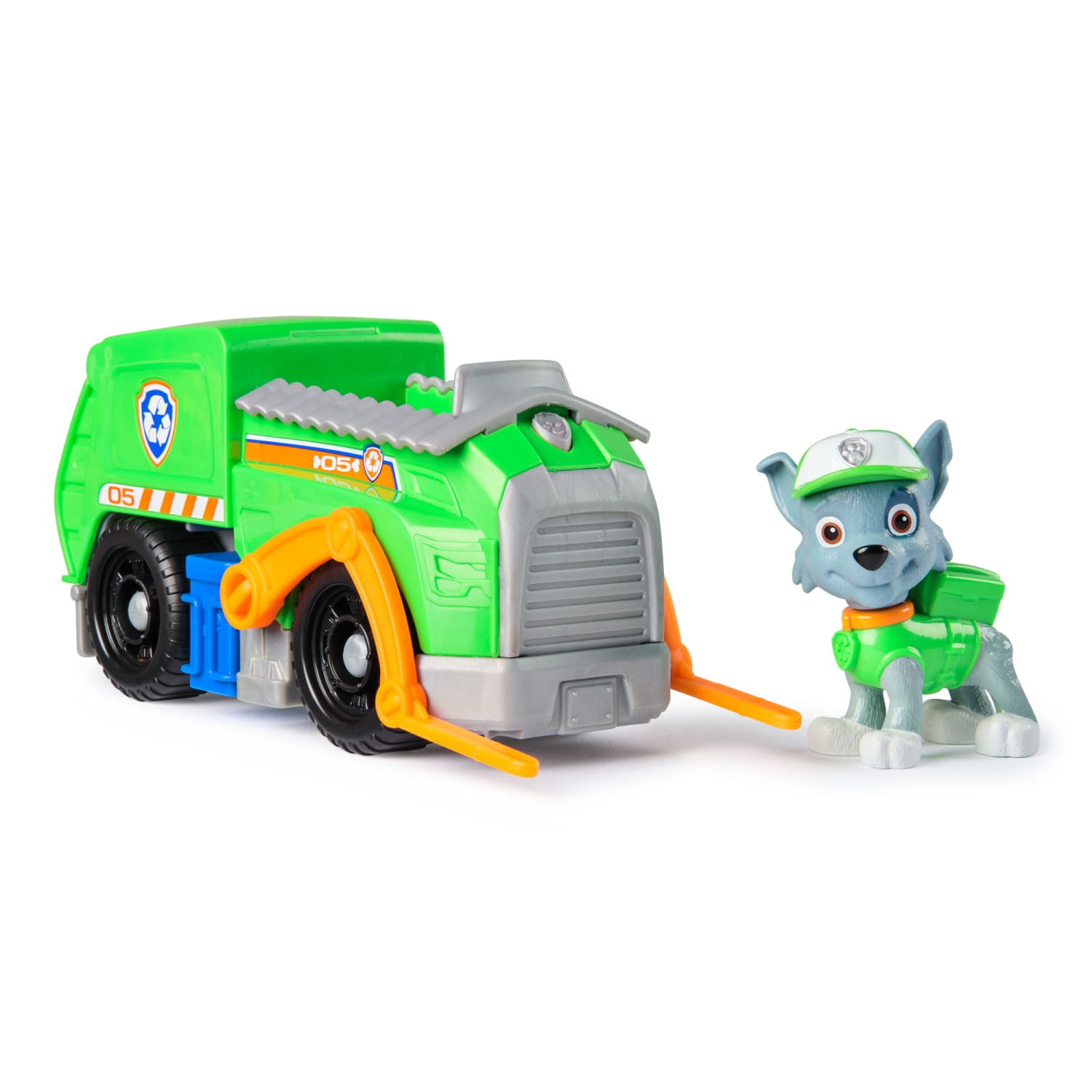Vehículo Básico Con Figura Rocky Paw Patrol A-1