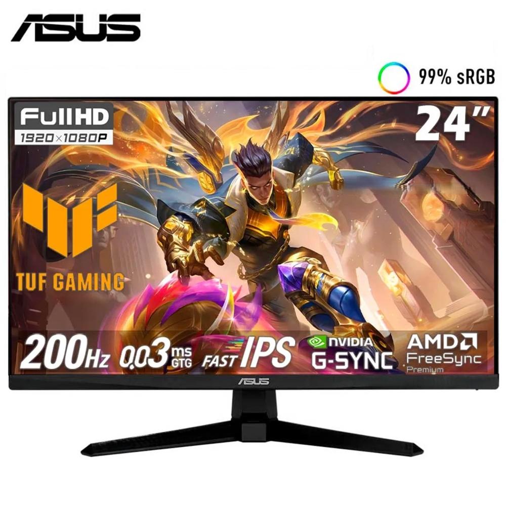 Monitor Asus TUF Gaming VG249Q5A, 24"" FHD IPS, 200Hz, 0,03ms, Parlante