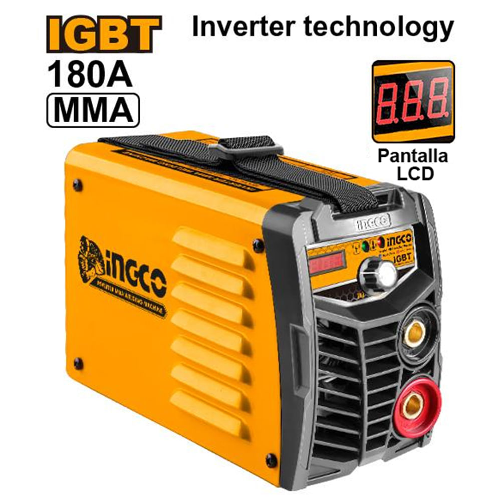 Máquina de Soldar Inverter MMA 180A Ingco ING-MMA1805