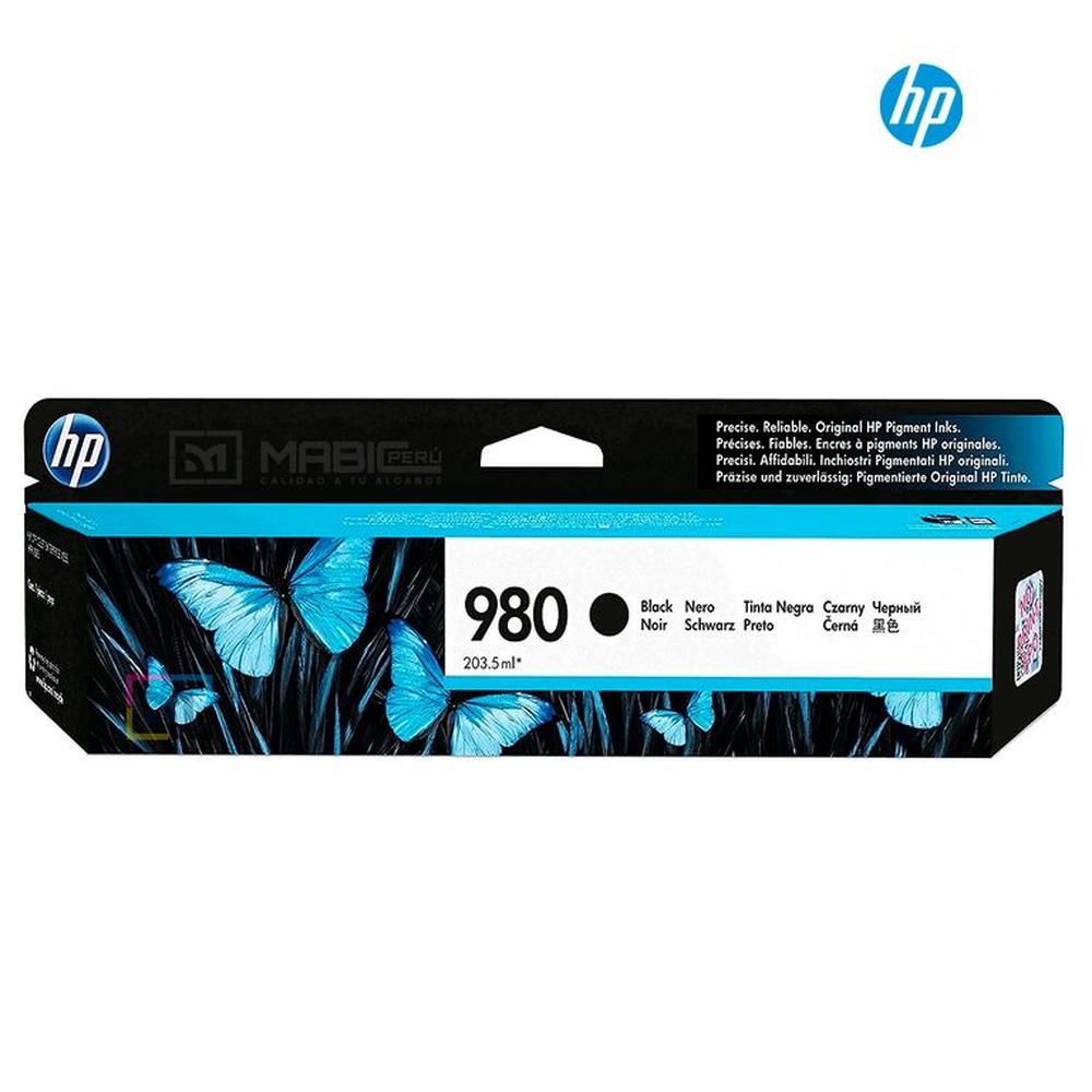 Cartucho de Tinta HP 980 Negro D8J10A Original