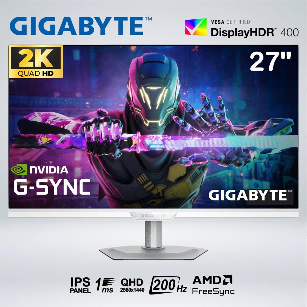 Monitor Gigabyte Gaming M27Q2 QD ICE, 27"" QHD 2K, 200Hz, 1ms, Pivote