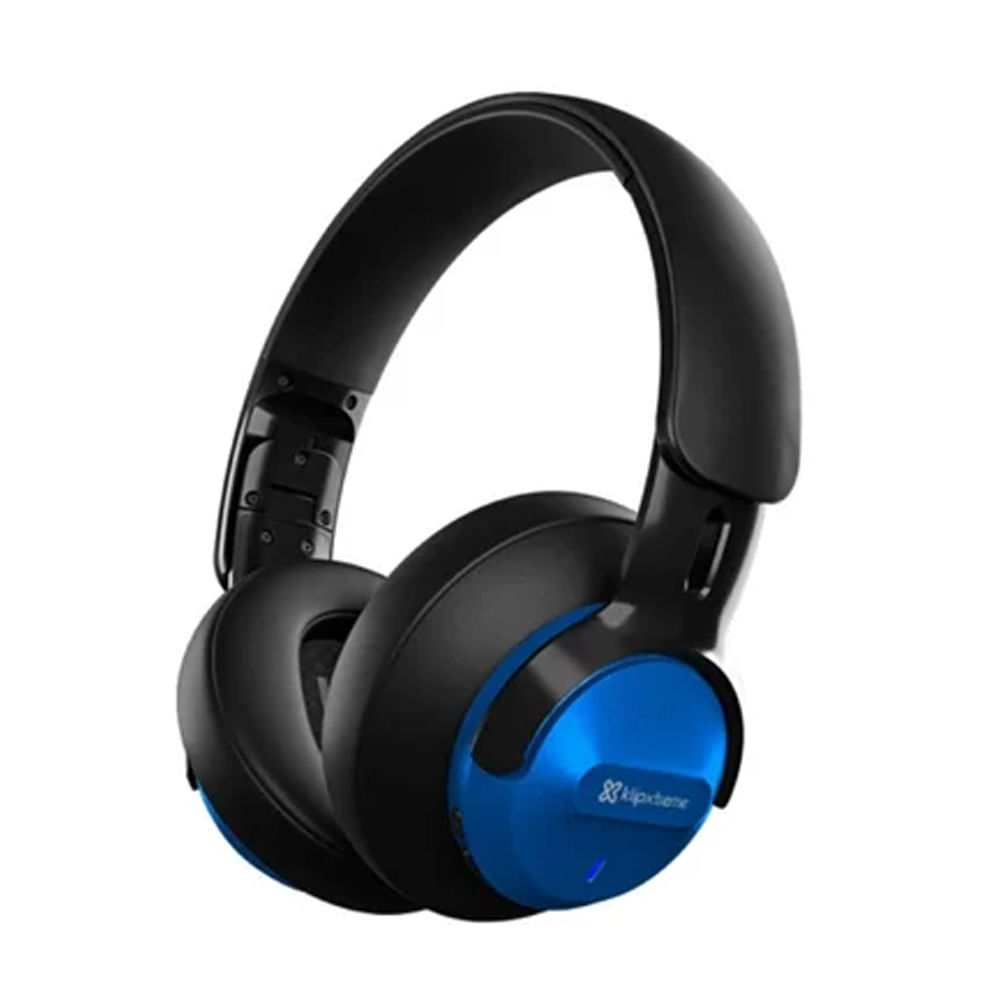Audífonos Bluetooth Klip Xtreme KNH-750BL Azul Over Ear ANC con Micrófono 44 Horas de Batería