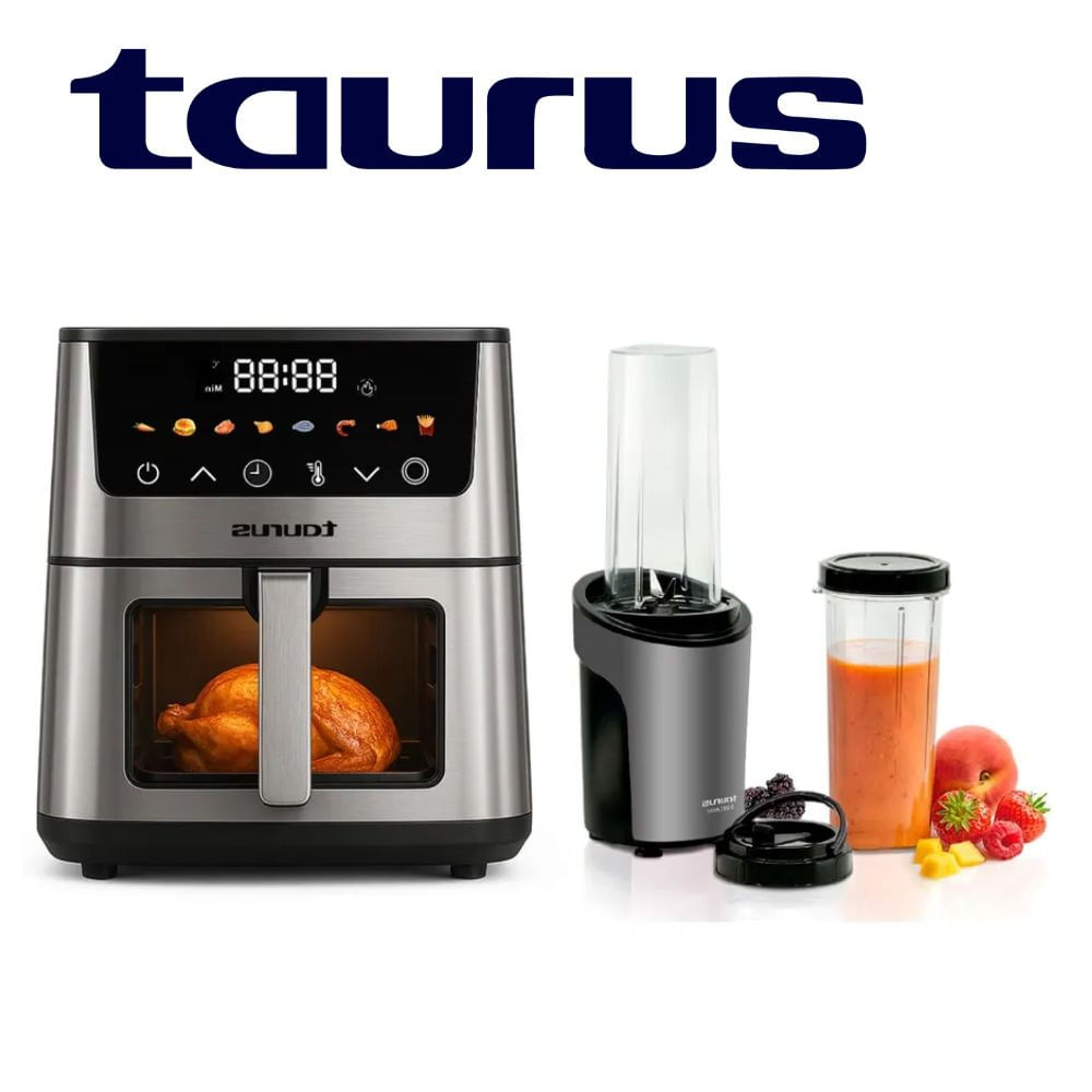 Combo Taurus Freidora Black Fryer II con Licuadora Shake Away 2.0