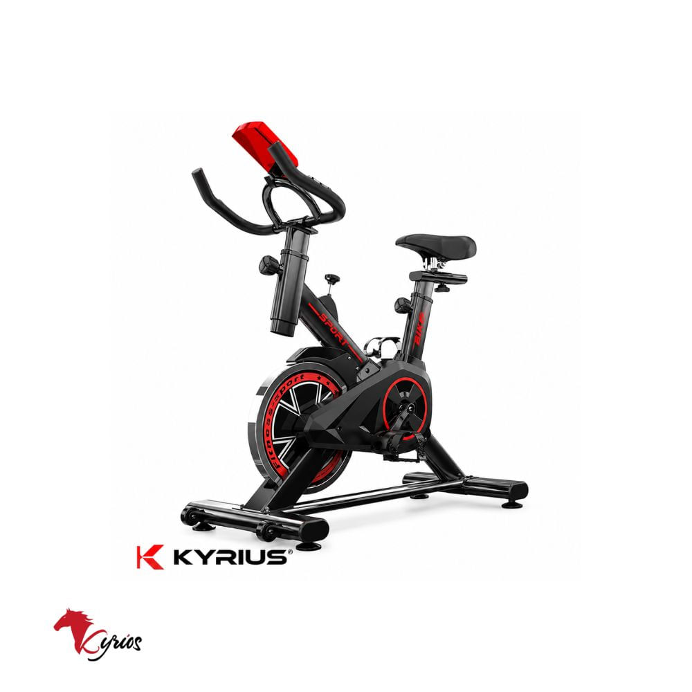 SPININNG ROJO CON NEGRO