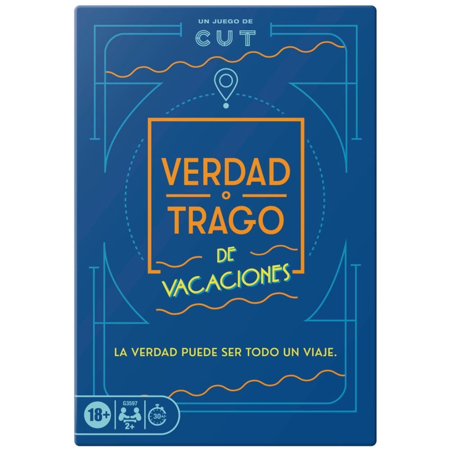 Verdad O Trago On Vacation Hasbro Games