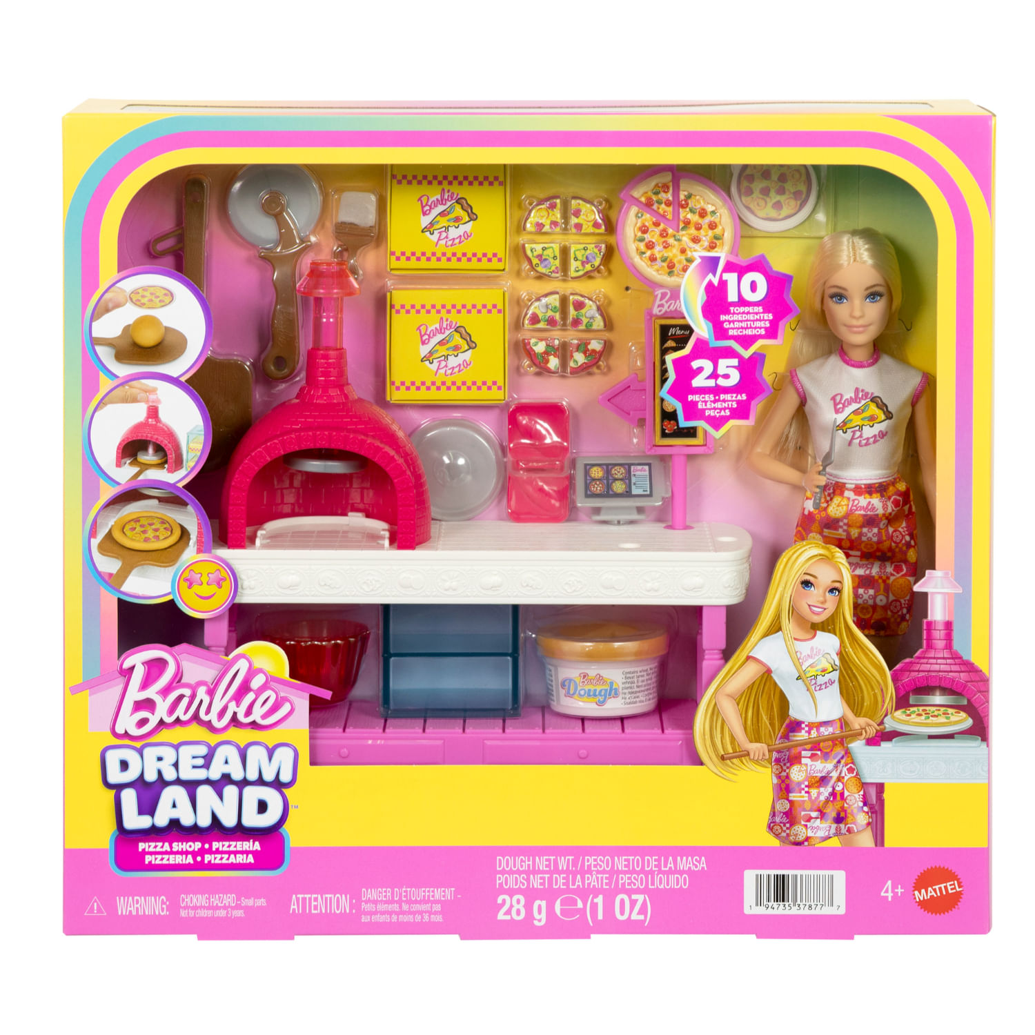 Set De Juego Barbie Pizzería Barbie