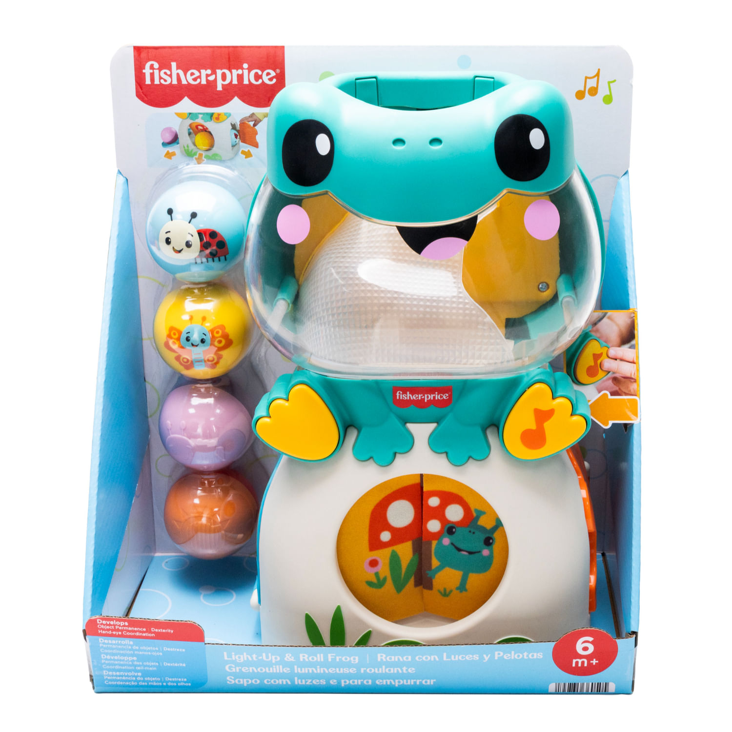 Juguete Para Bebés Ranita Busca Y Aprende Fisher-Price