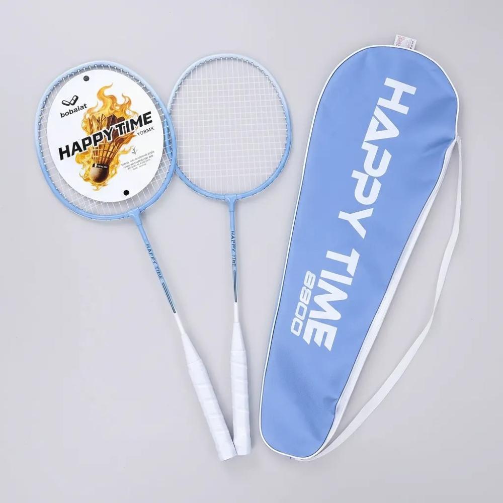 Raqueta de badminton Azul Acero