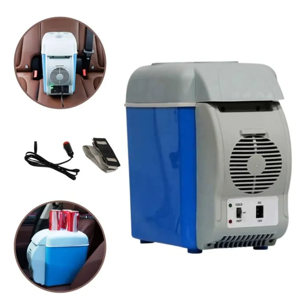 Calentador Refrigerador Para Auto 7.5L Cooler Automatico Multicolor