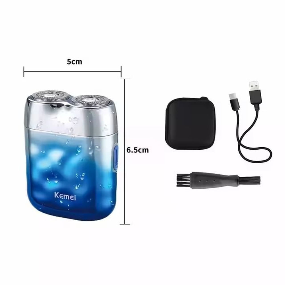 KEMEI Maquina Cortapelo Patillera Trimmer KM-C30 Recargable