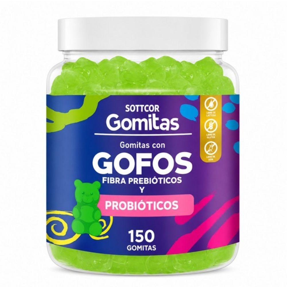 GOMITAS GOFOS NIÑOS 150 GOMITAS SOTTCOR LABS