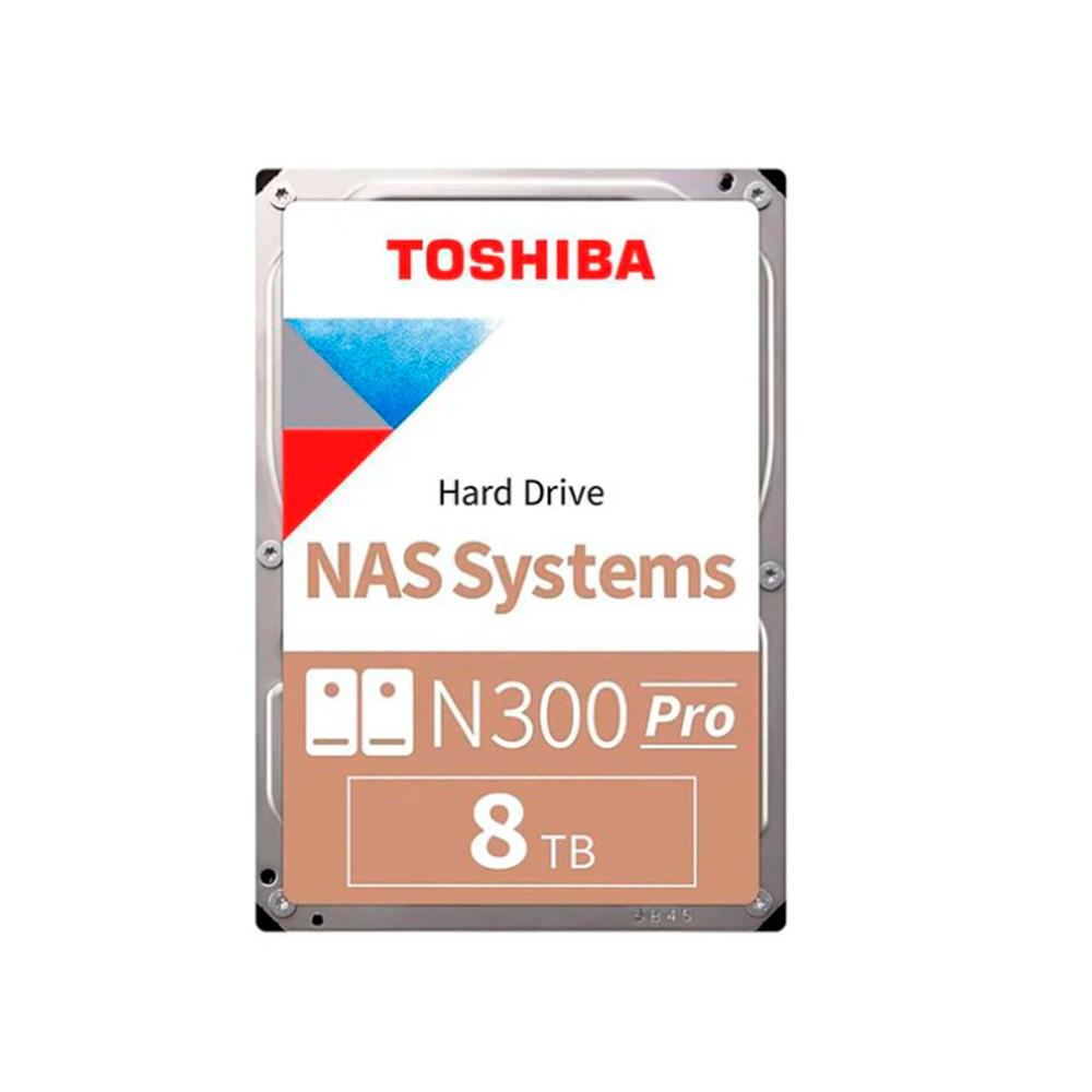 DISCO DURO TOSHIBA N300 PRO HDWG780XZSTB 8TB 3.5 PULGADAS