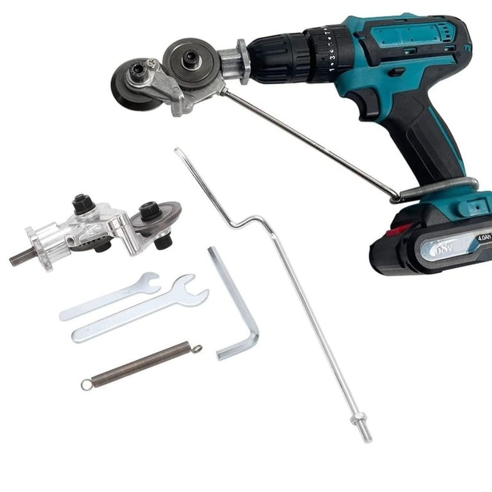 Adaptador Cizalla Cortadora De Plancha Metalica Para Taladro