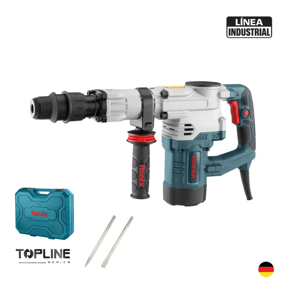 Martillo Demoledor de 1300W SDS MAX 7.5KG RONIX 2800 TOP LINE