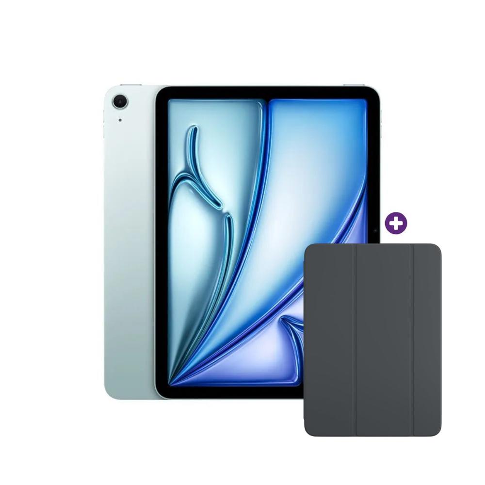 iPad Air 11 Pulgadas Chip M4 128 GB Wi-Fi iPad OS Blue y Case Protector