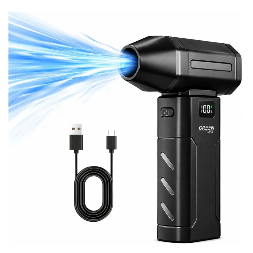 Soplador Aire Comprimido Inalámbrico 90000 Rpm Usb C