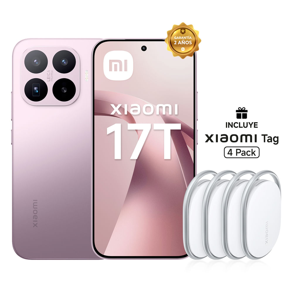 Celular Xiaomi 17T 512GB 12GB RAM 50MP púrpura