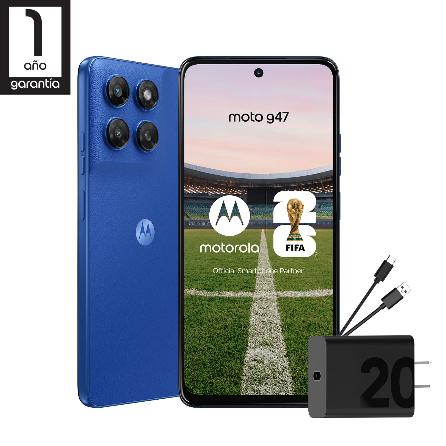 Celular Motorola G47 128 GB Azul