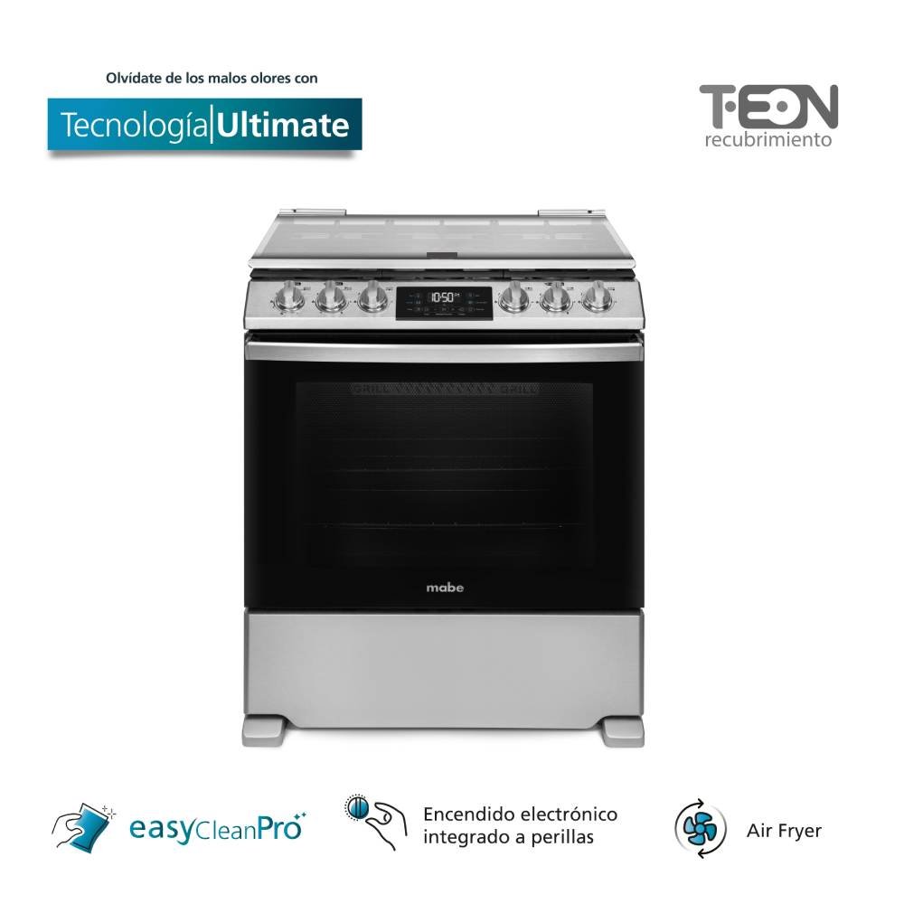 Cocina a gas 76cm Mabe Acero Inoxidable EMH7614DATMSS0