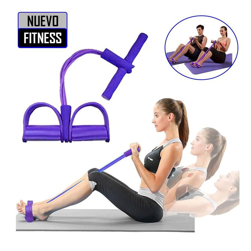 Ligas Elásticas Tonifica Brazos y Piernas Morado