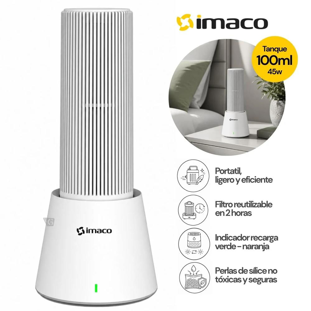Mini deshumedecedor portatil de closet DHM20 Imaco