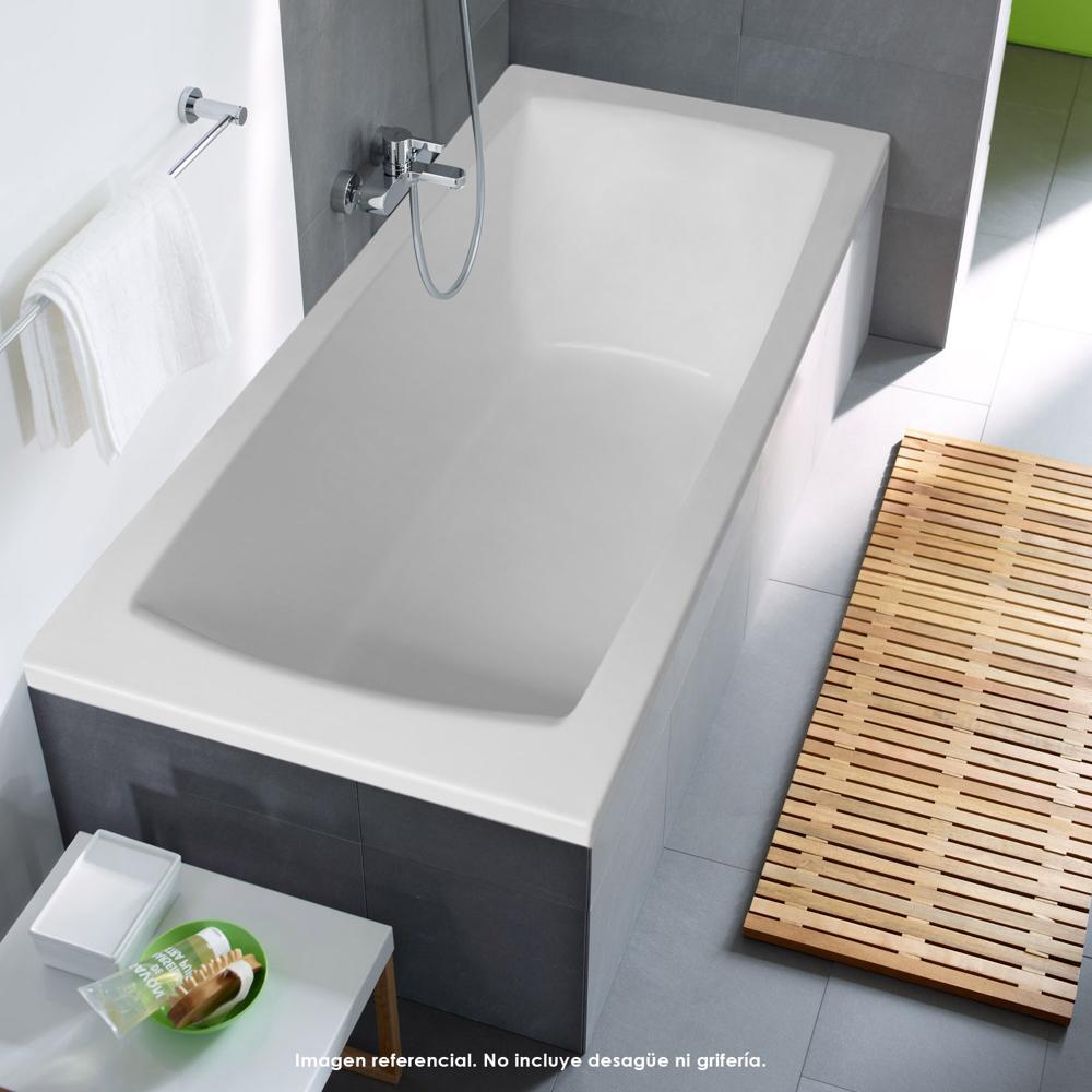 Tina de Baño Minimalista Blanco 150x70
