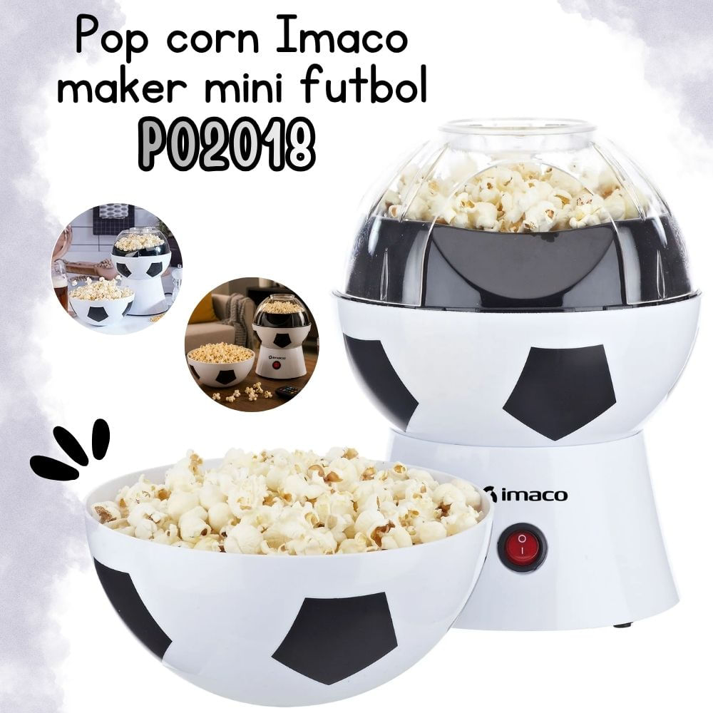 Pop Corn Maker Imaco Diseño De Pelota -PO2018