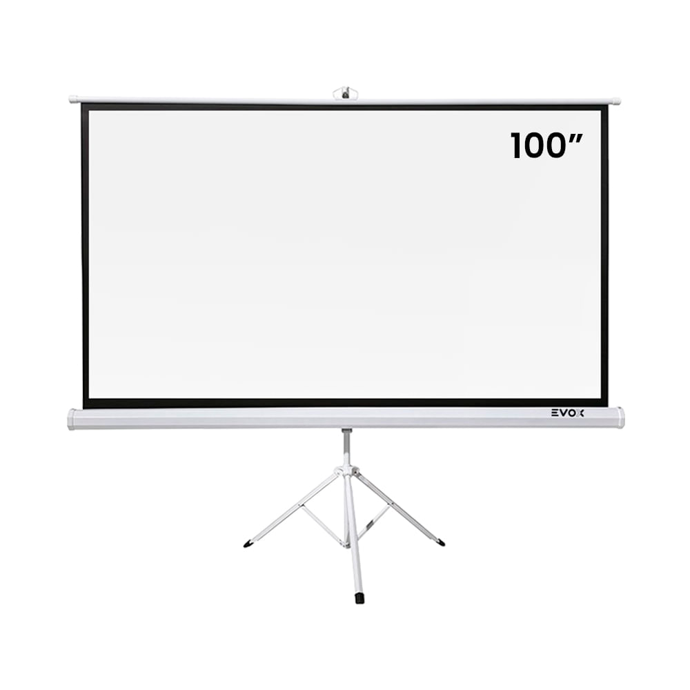 Ecran Evox Portátil de 100 Pulgadas Formato 16-9 con Trípode