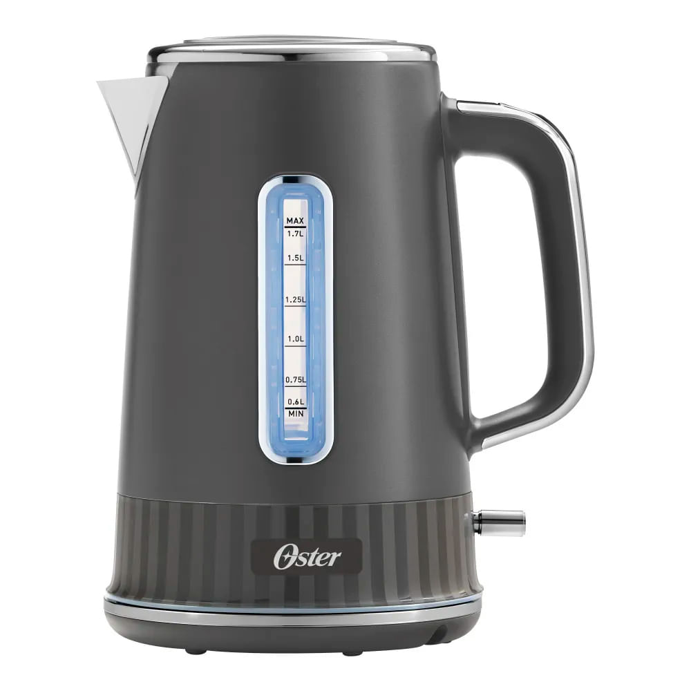 Hervidor Eléctrico Oster 1.7 Litros BVSTKT8107GR Iluminacion al Hervir