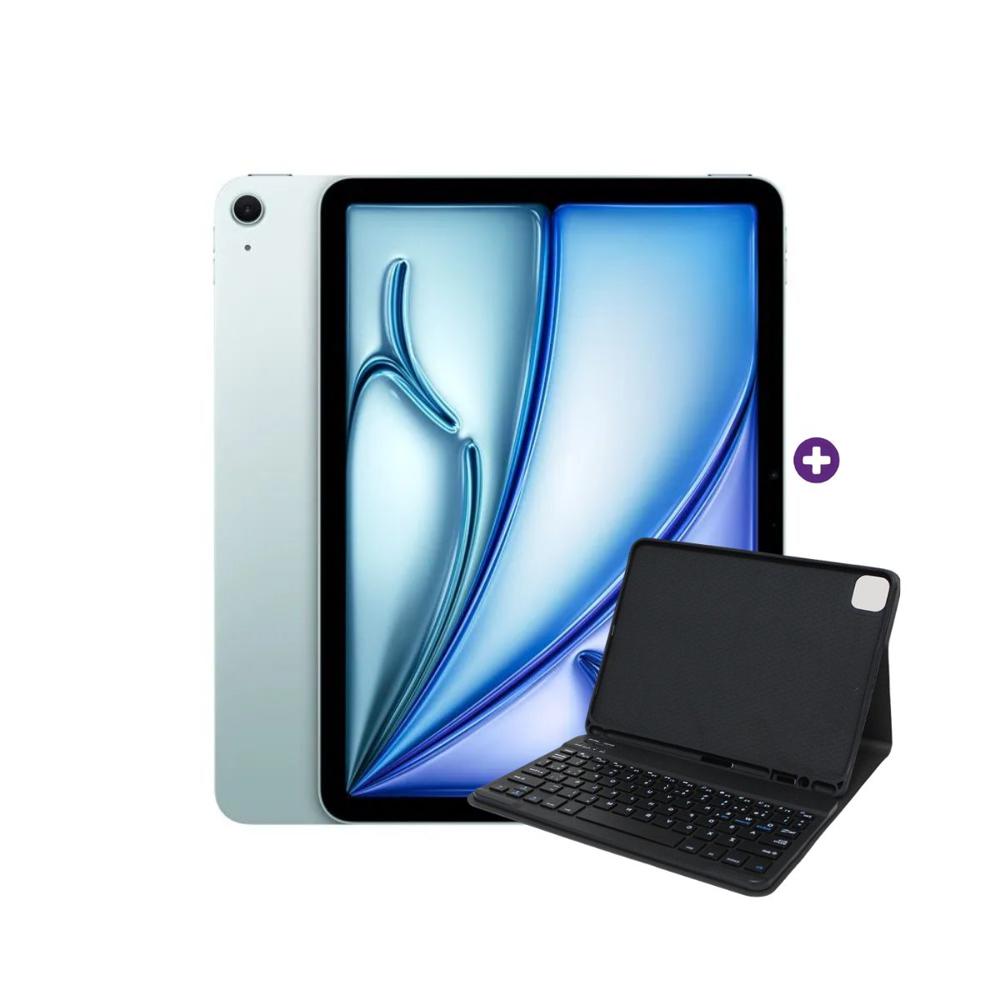 iPad Air 11 Pulgadas Chip M4 128 GB Wi-Fi iPad OS Blue con Smart Keyboard Compatible