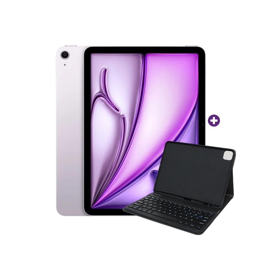 iPad Air 11 Pulgadas Chip M4 128 GB Wi-Fi iPad OS Purple con Smart Keyboard Compatible