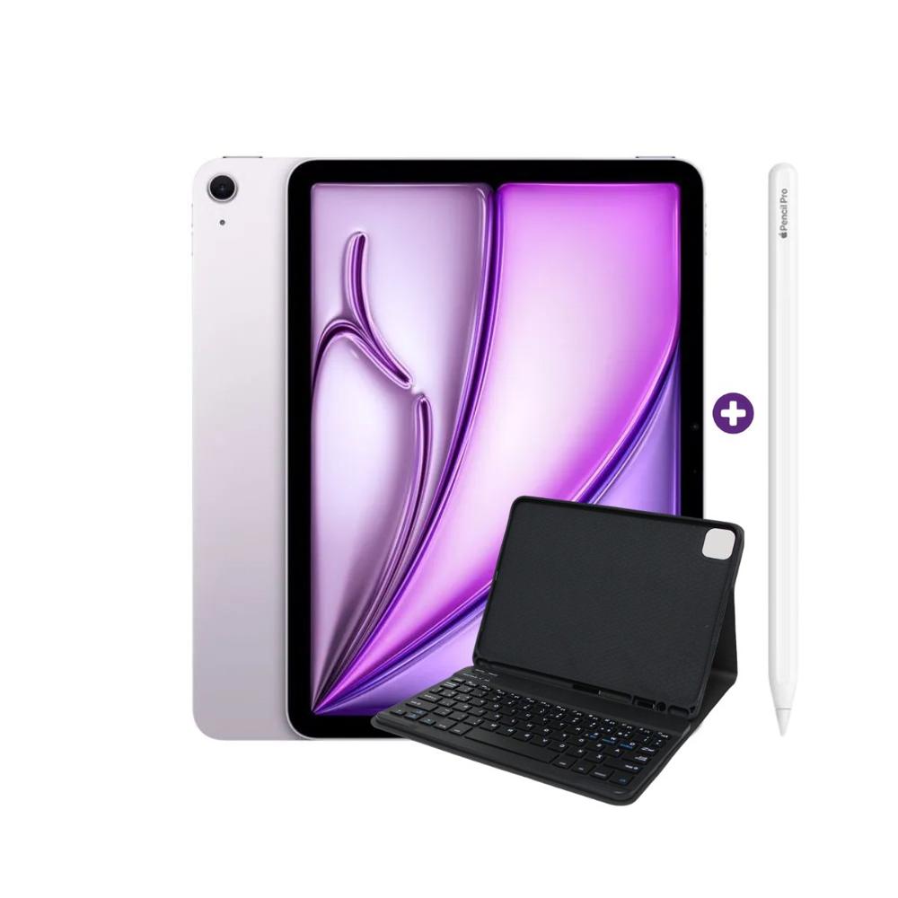 iPad Air 11 Pulgadas M4 128 GB WiFi Purple Smart Keyboard  Compatible y Pencil Pro