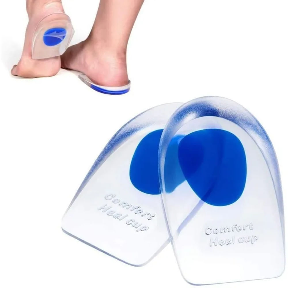 Taloneras de Silicona para Espolón Gel Flexible Protector Unisex