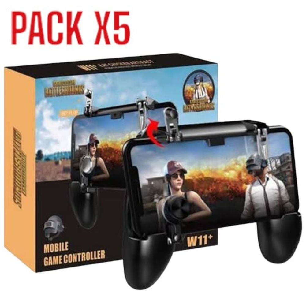 Pack x5 Mando Gatillo Fuego Gamepad Grip L1 R1 Pubg Fornite Free Fire
