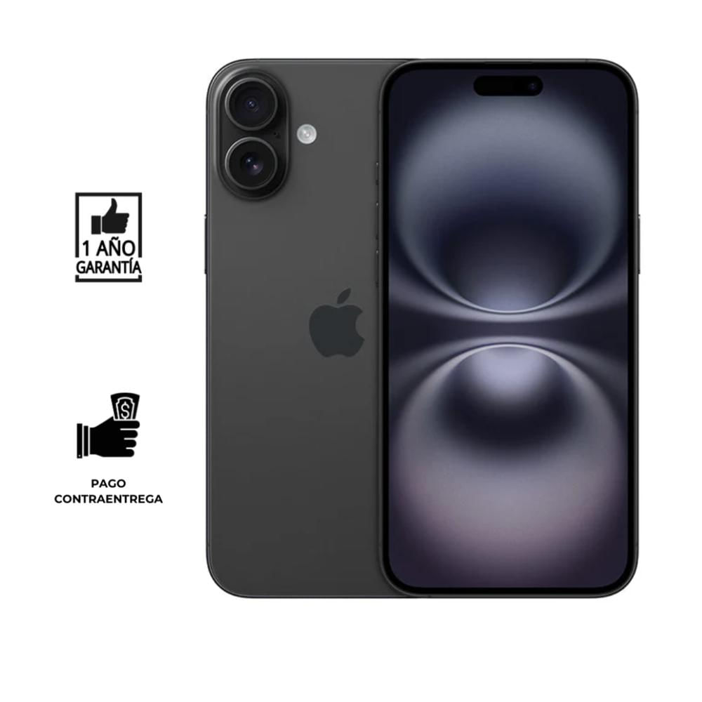 REACONDICIONADO iPhone 16 Plus 128gb I Grado B I color NEGRO