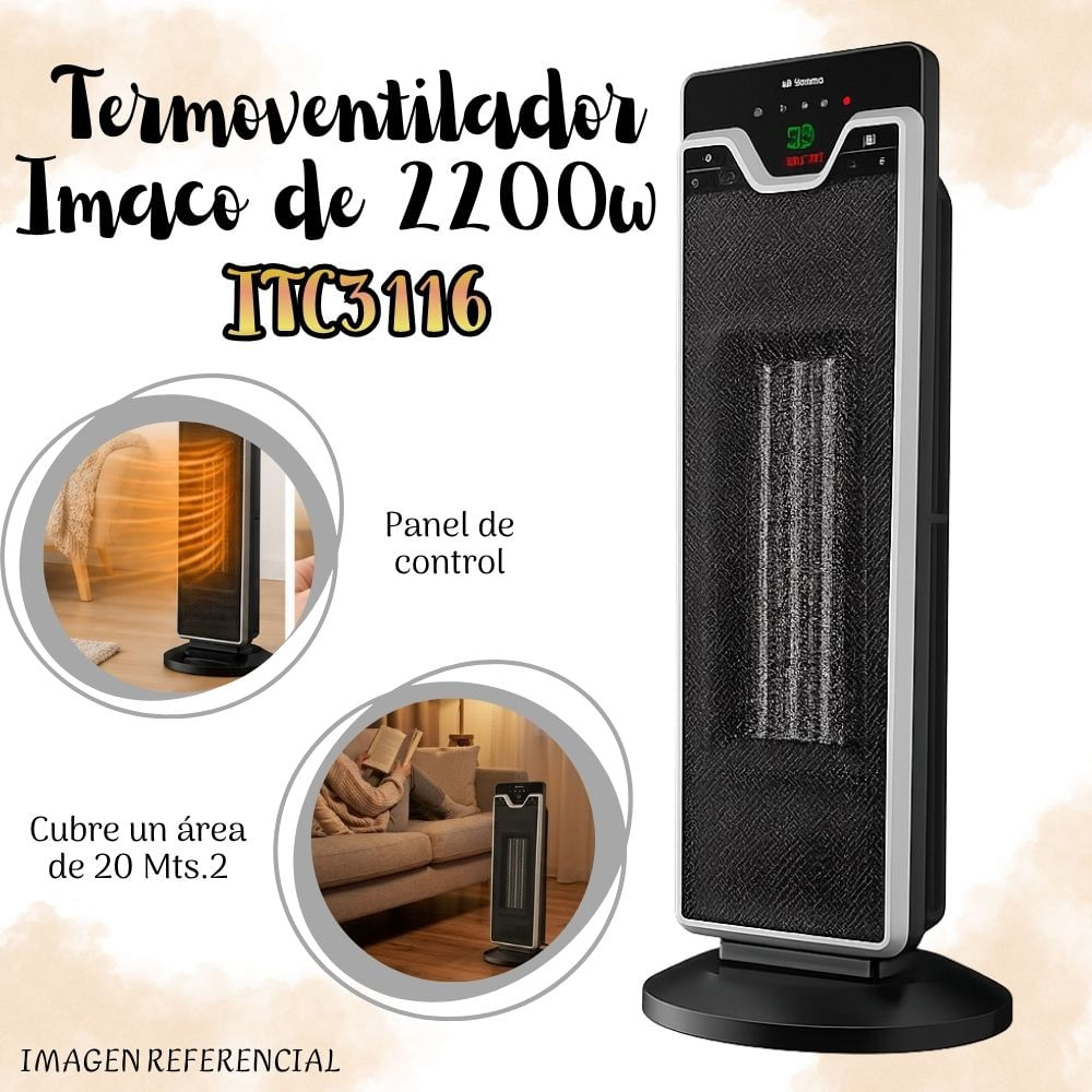 Termoventilador Imaco ITC3116