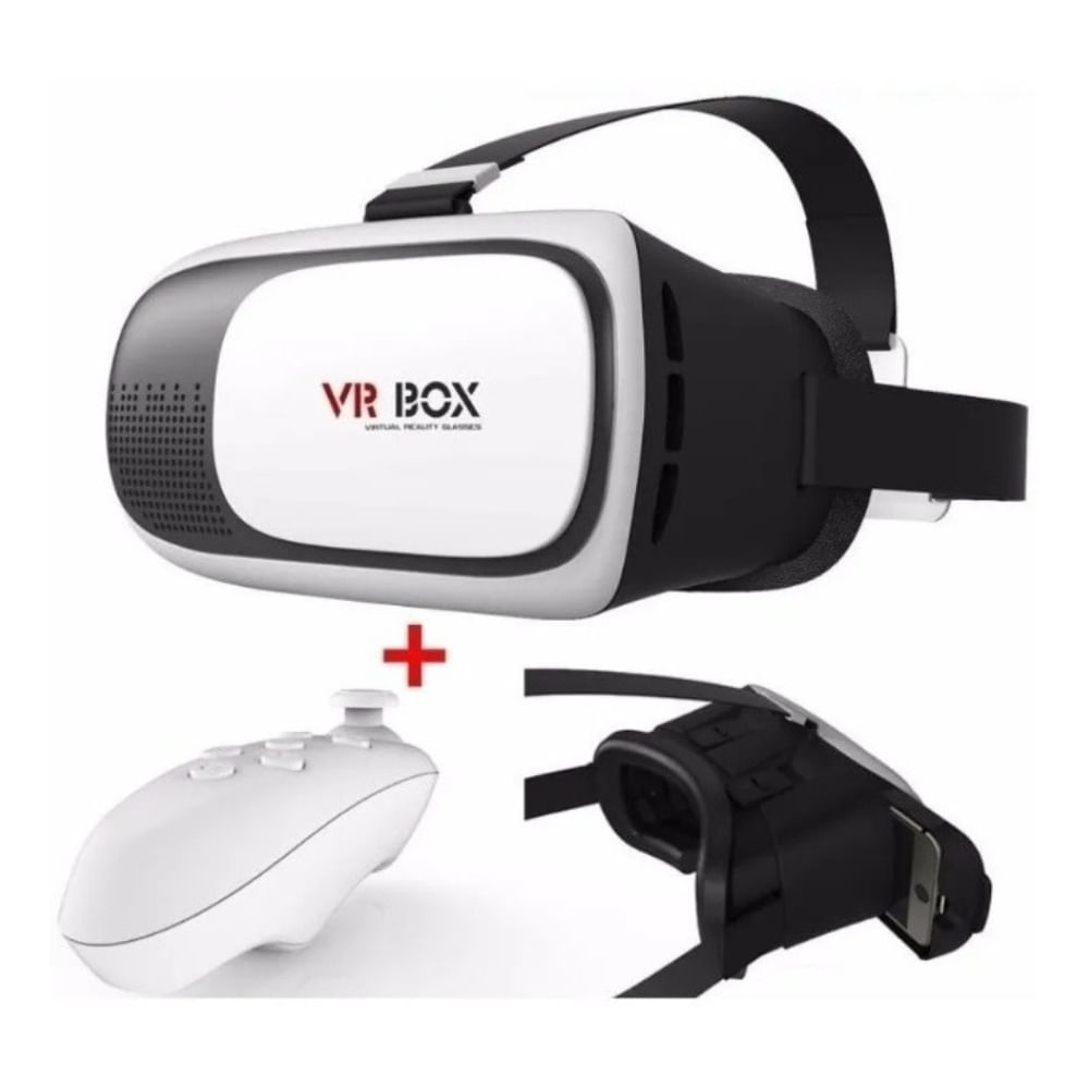 Lentes De Realidad Virtual Vr Box 360 Control Vr Bluetooth