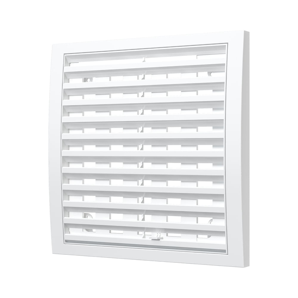 Rejilla de Ventilación 25x25cm con Regulador de Flujo - 2525RRP