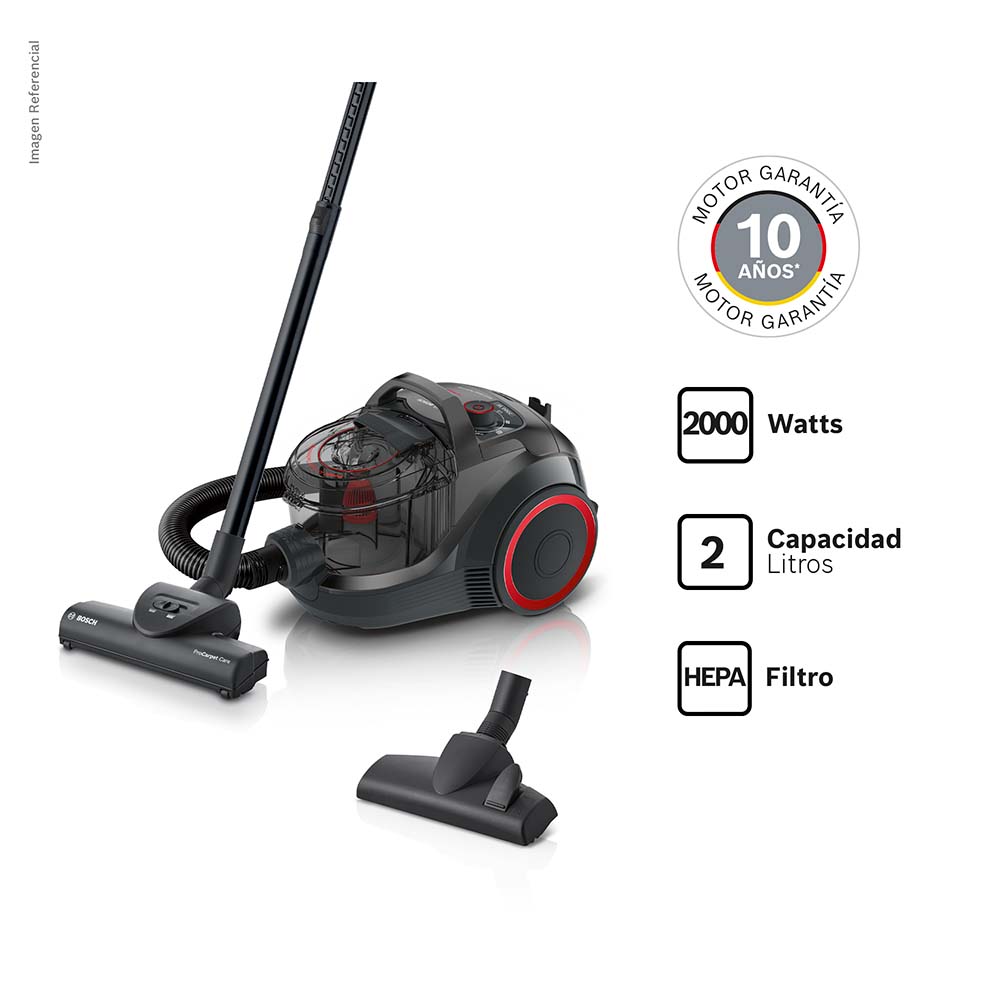 Aspiradora Bagless Bosch BGS21WPOW Negra