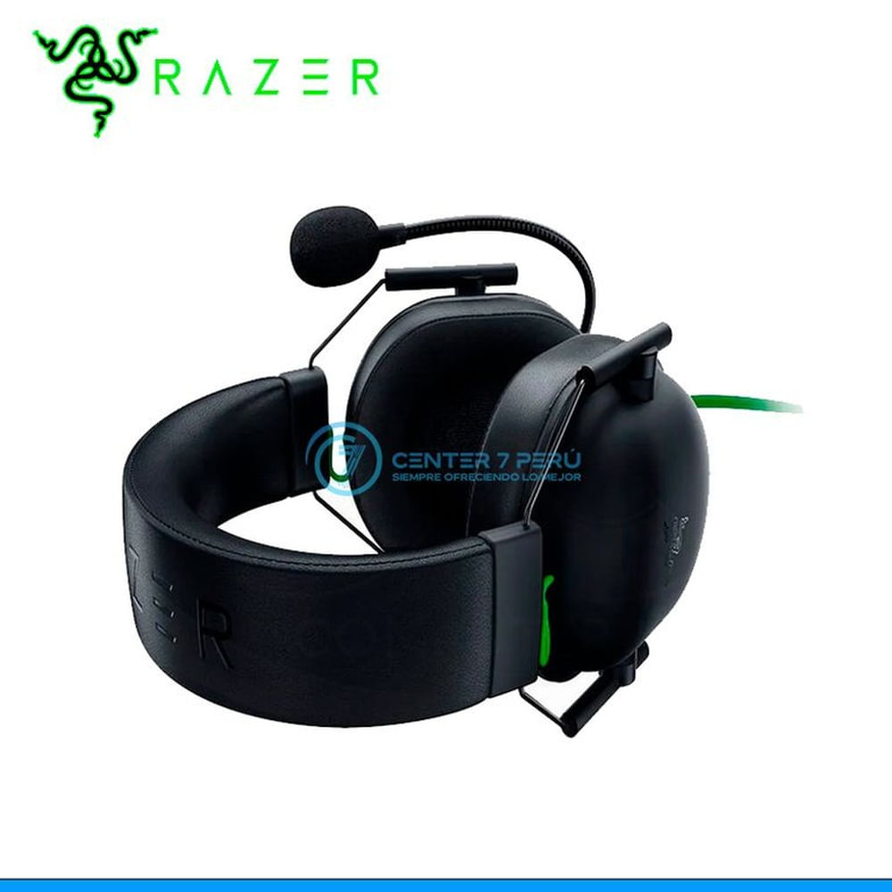AUDIFONO RAZER BLACKSHARK V2 X USB BLACK EDITION SONIDO 7.1 CON MICROFONO