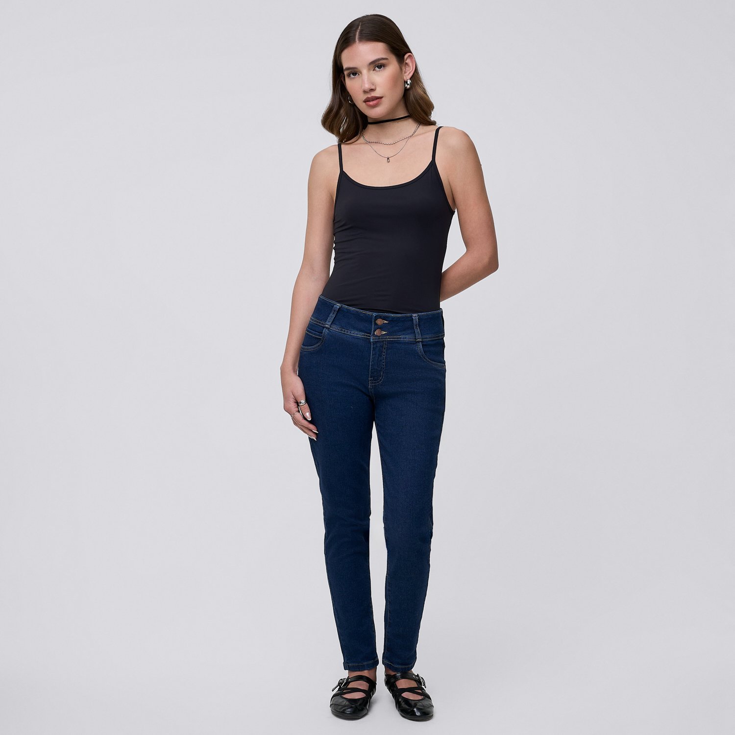 Jean Mujer Jepit Classic 2 Hypnotic Skinny Azul 30