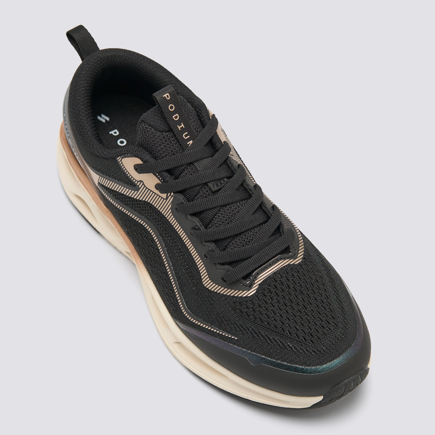 Zapatillas Cross Training Negro Mujer Podium Au52830w 35